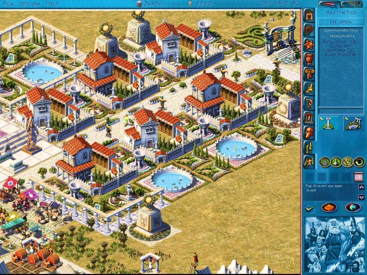 [26/11/01] Griechische Yuppies. Die Bewohner der exklusiven Villen arbeiten zwar nicht, zahlen aber immens hohe Steuern und stellen mit Hopliten und Kavallerie die milit&auml;rischen Eliteeinheiten.
